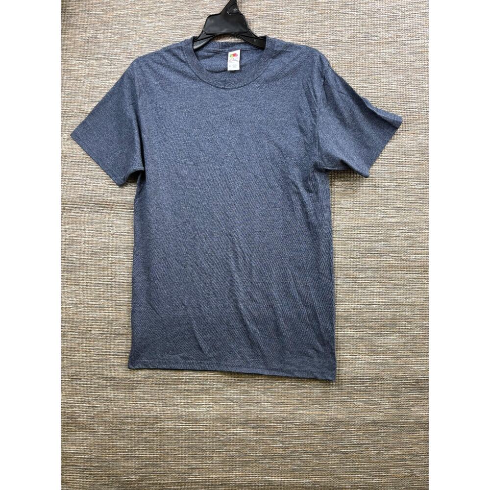 Hanes Womens Small Blue T Shirt Basic Short Sleeve Tee Casual Top